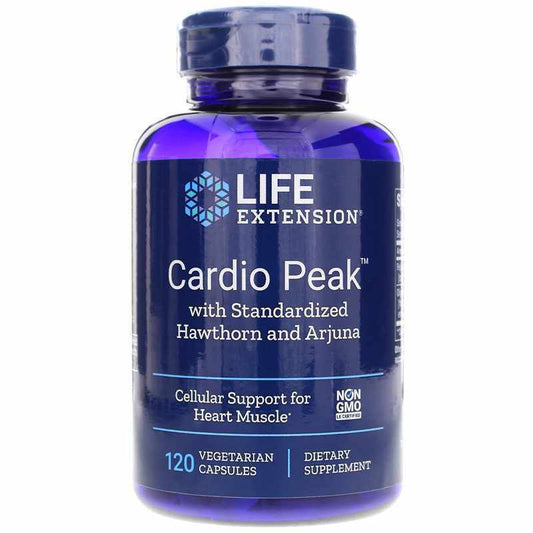 Life Extension Cardio Peak 120 Caps Oligomeric proanthocyanidins (OPCs)/Arjuna