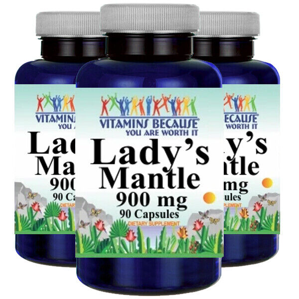 Lady's Mantle 900mg Alchemilla Vulgaris 3X90 Caps