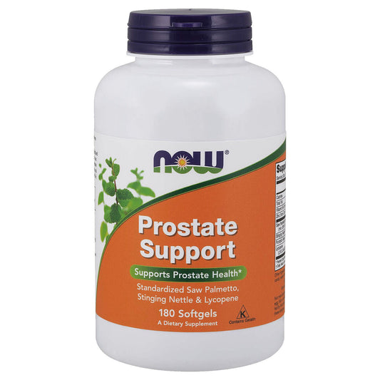 Now Prostate Support Standardized Saw Palmetto, Stinging Nettle Lycopene 180gels