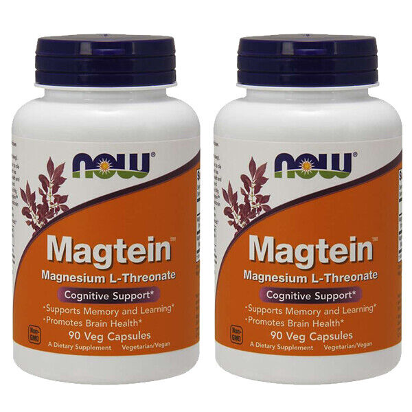 NOW FOODS Neuro-Mag Magnesium L-Threonate from 2000mg Magtein 2X90 Caps