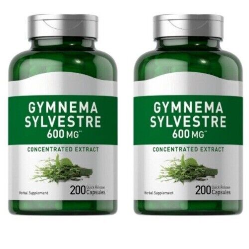 Gymnema Sylvestre 600mg 2X200 Caps Leaf Piping