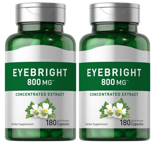 Eyebright 800mg 2X180Caps Traditional Herb eupheresia afficinalis