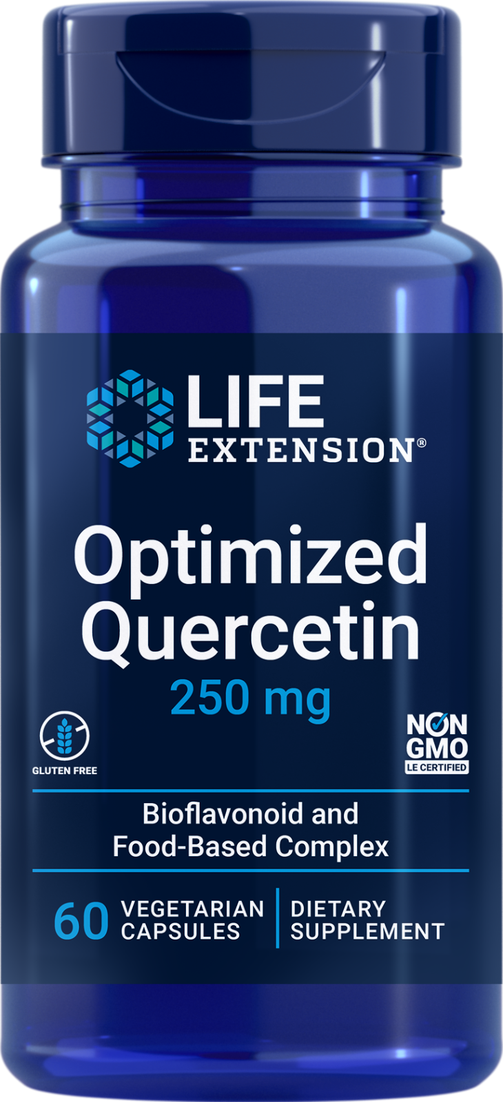 Optimized Quercetin 250mg, 60Caps Life Extension Camu Camu/Quercet 500mg per 2