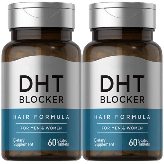 DHT Blocker Men & Women 2X60 or 1X120  Quercetin/Phytosterols/Saw Palmetto/Fo-Ti