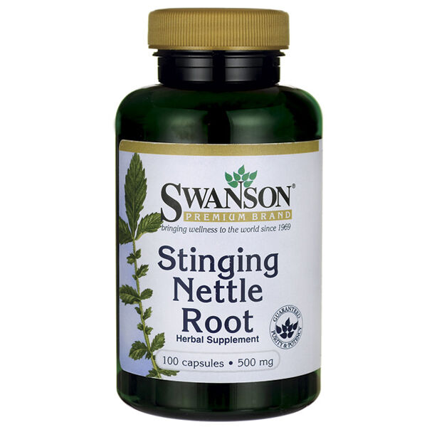 Stinging Nettle Root 500 mg 100 Caps (Urtica dioica)