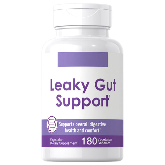 Leaky Gut Supplements Advanced Formula 180 Caps Quercetin/L-Glutamine/Apple