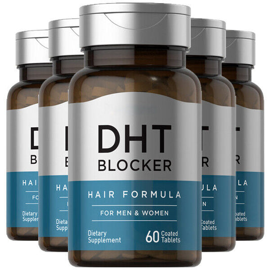 DHT Blocker for Men & Women 5X60tabs Quercetin/Phytosterols/Saw Palmetto/Fo-Ti