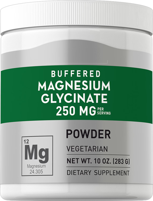 Magnesium Glycinate Powder 280 Grams/8.8oz Non GMO/Gluten Free/Vegeterian